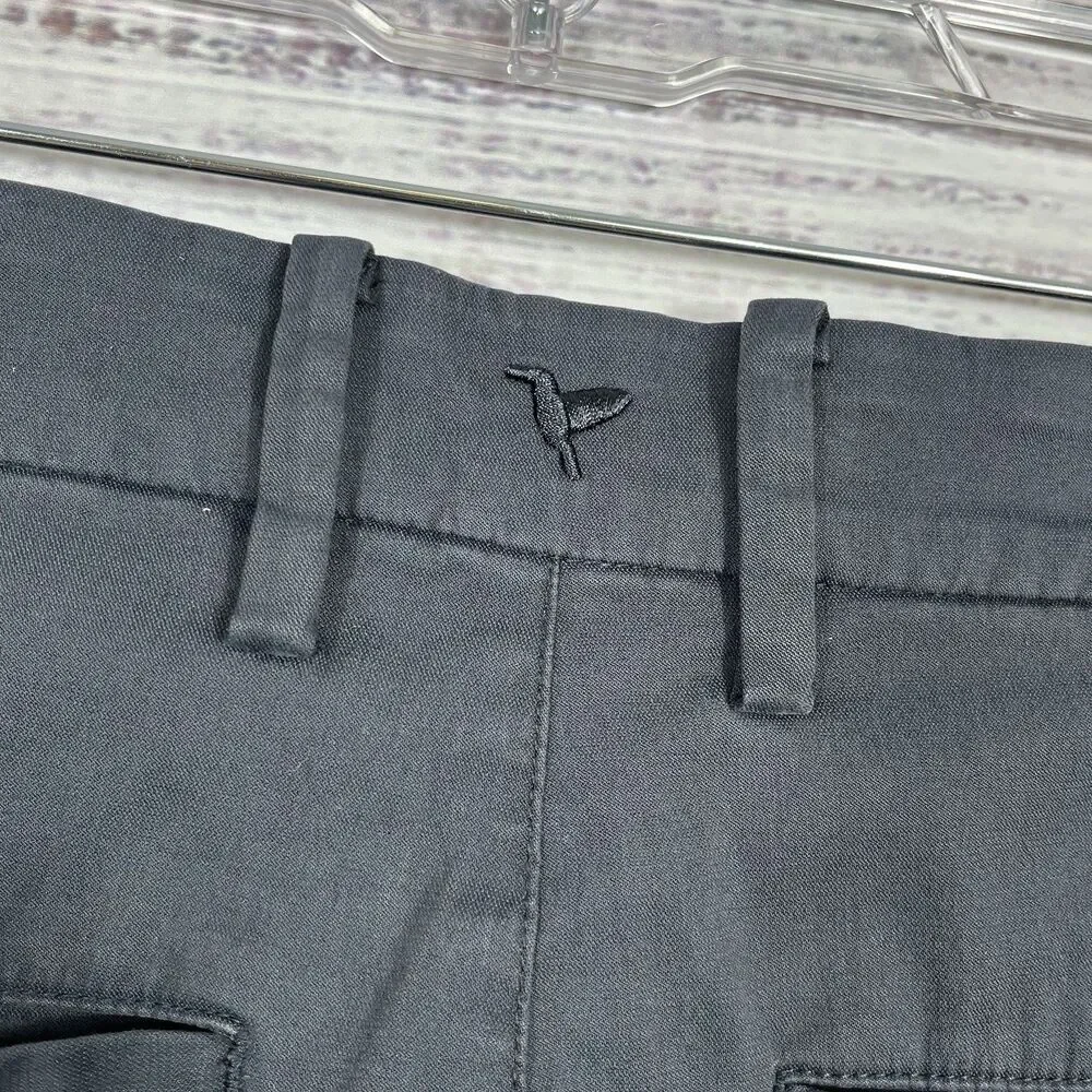 Birddogs Stretch Chino Pants Mens 30x28 Lined Golf Casual Flat Front Performance